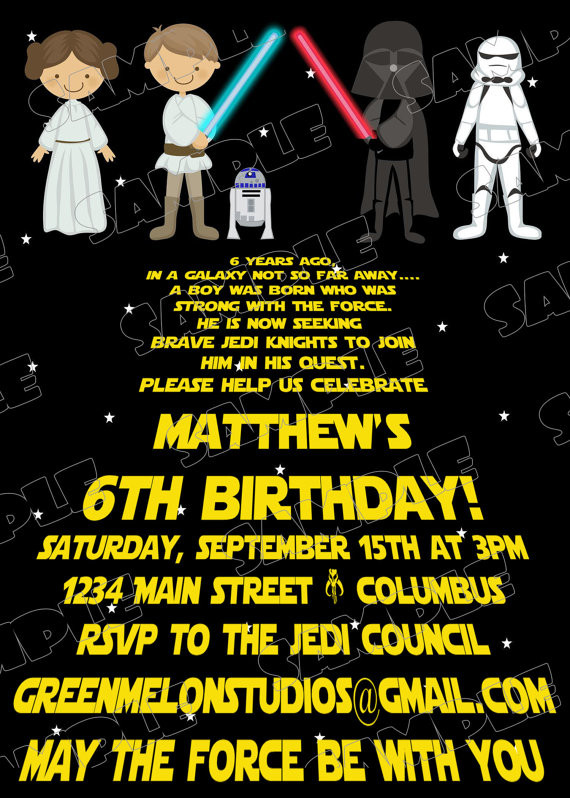 Best ideas about Star Wars Birthday Party Invitations
. Save or Pin Free Printable Star Wars Birthday Invitations – Template Now.