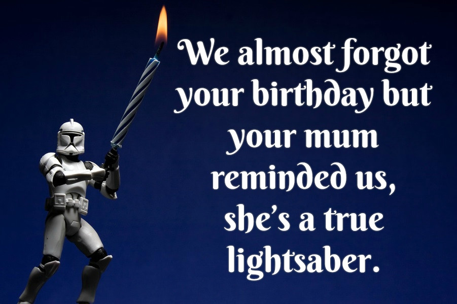 Best ideas about Star Wars Birthday Quotes
. Save or Pin Star Wars Birthday Quotes Now.