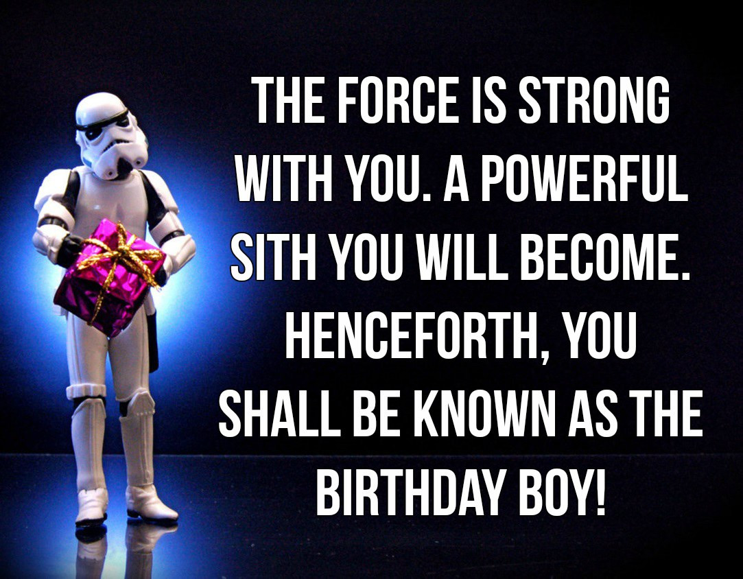 Best ideas about Star Wars Birthday Quotes
. Save or Pin Star Wars Birthday Quotes Now.