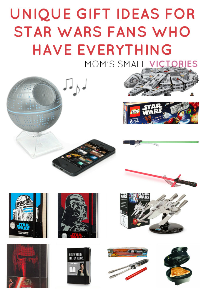 Best ideas about Star Wars Gift Ideas
. Save or Pin Unique Gift Ideas for Star Wars fans who have Everything Now.