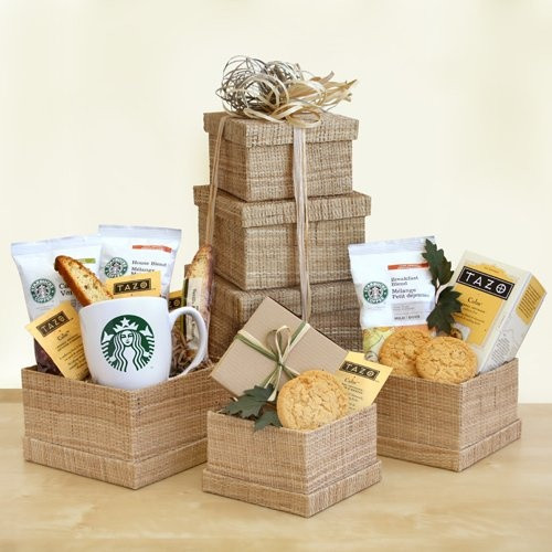 Best ideas about Starbucks Gift Basket Ideas
. Save or Pin Naturally Starbucks Tower Coffee Gift Basket Now.