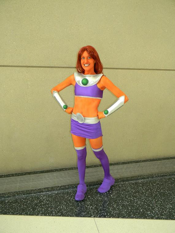 Best ideas about Starfire Costume DIY
. Save or Pin Items similar to Starfire Teen Titans costume on Etsy Now.