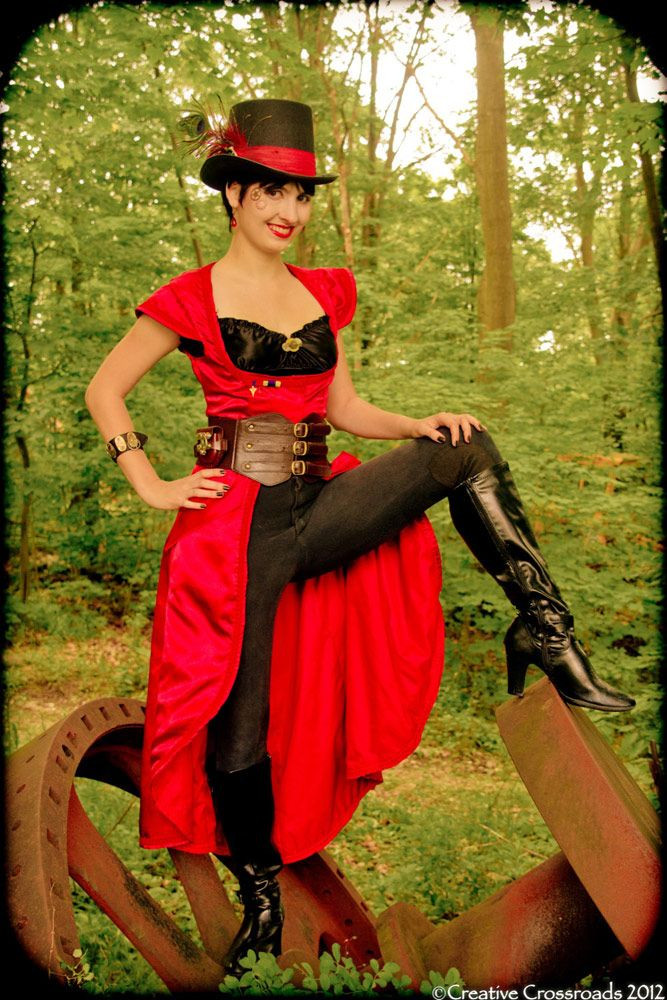 Best ideas about Steampunk Costume DIY
. Save or Pin Homemade steampunk outfit made and modeled by Tangofortwo Now.