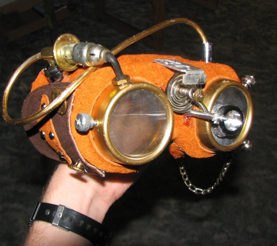 Best ideas about Steampunk Goggles DIY
. Save or Pin Steampunk Safety Lab Goggles All Now.