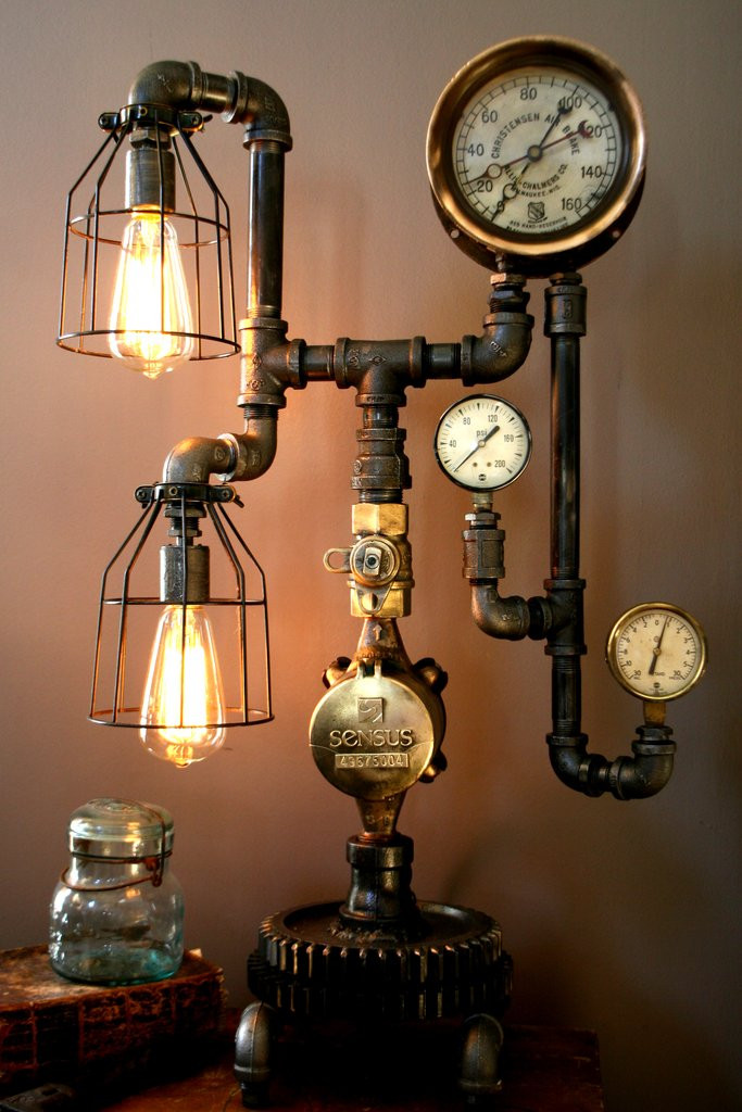 Best ideas about Steampunk Lamp DIY
. Save or Pin Money making tip for Ebay sellers by making steampunk lamps Now.
