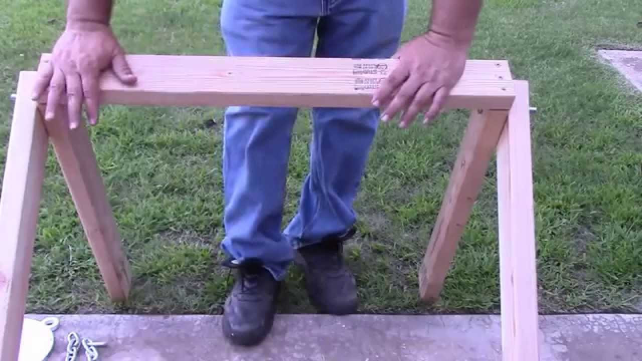 Best ideas about Steel Target Stand DIY
. Save or Pin Homemade Steel Tar Stand Made From 2x4 s Now.