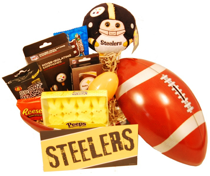 Best ideas about Steeler Gift Ideas
. Save or Pin Pittsburgh Steelers Easter Basket $48 99 Now.