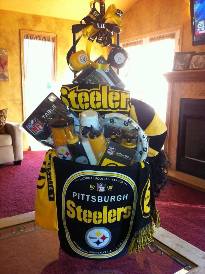 Best ideas about Steeler Gift Ideas
. Save or Pin Pittsburgh Steelers Gift Baskets Gift Ftempo Now.