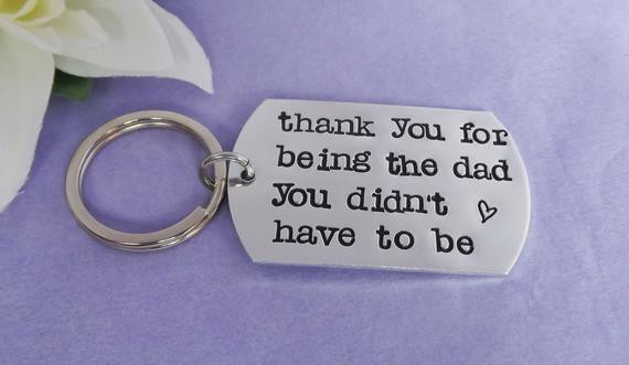 Best ideas about Step Dad Birthday Gifts
. Save or Pin Step Daddy Keyring Gift for Step Dad Personalised Keyring Now.
