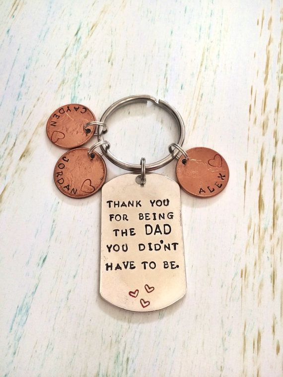 Best ideas about Step Dad Gift Ideas
. Save or Pin Personalized Step Dad Keychain Hand Stamped by Now.