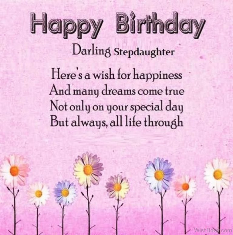 Best ideas about Step Daughter Birthday Wishes
. Save or Pin 70 Step Daughter Birthday Wishes Now.