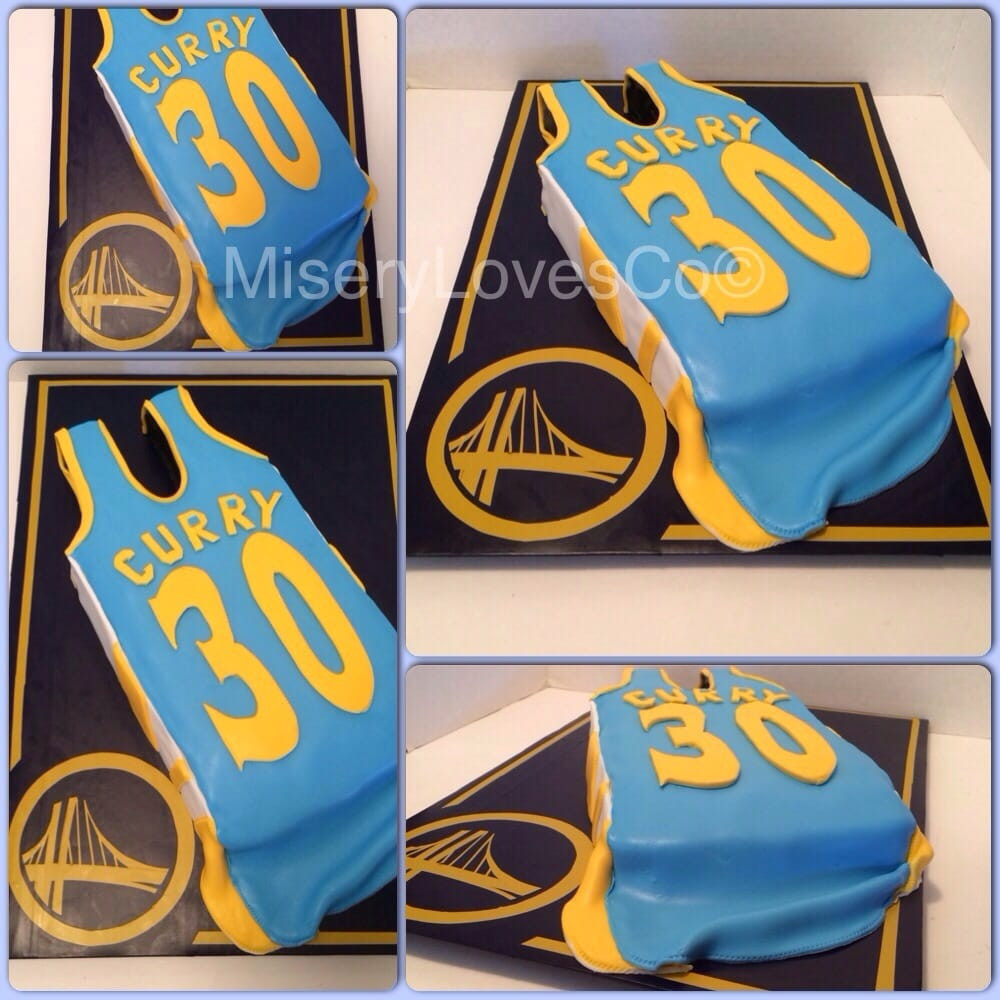 Best ideas about Stephen Curry Birthday Cake
. Save or Pin The golden state warriors Stephen Curry jersey cake All Now.