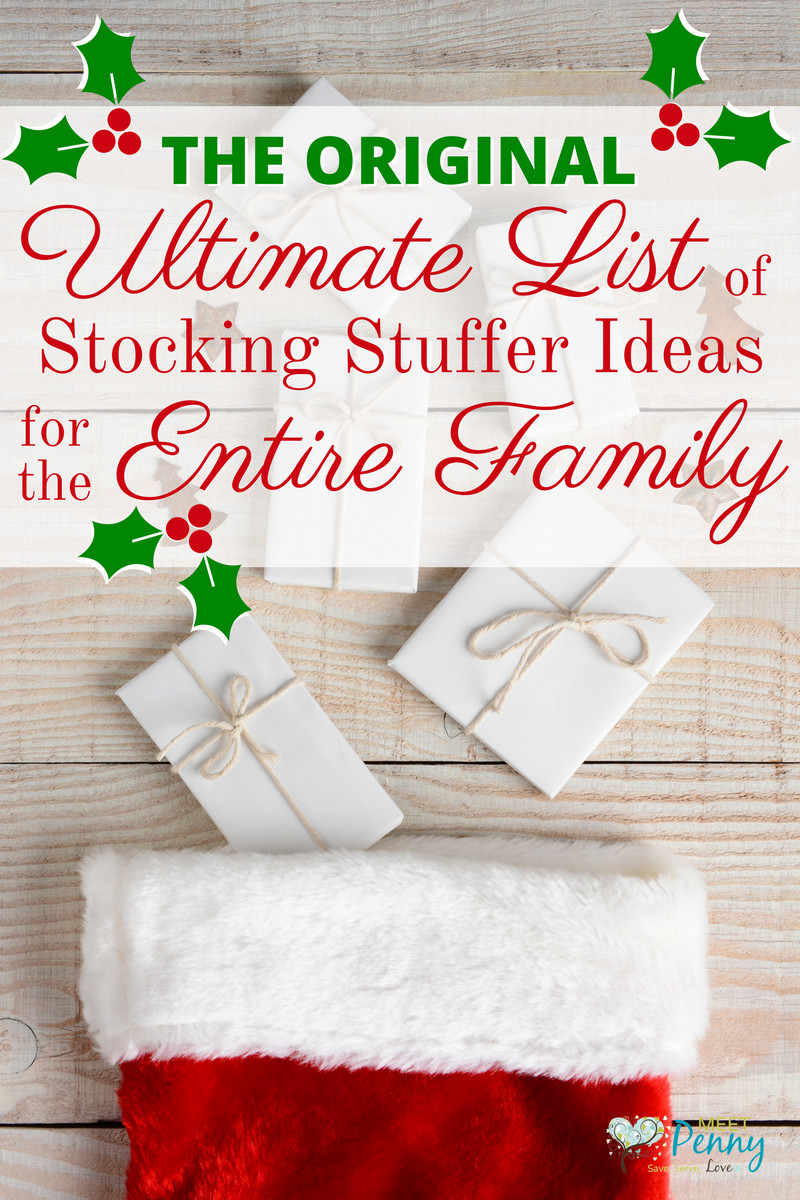 Best ideas about Stocking Stuffer Gift Ideas
. Save or Pin Ultimate List of Stocking Stuffer Ideas for the Whole Now.