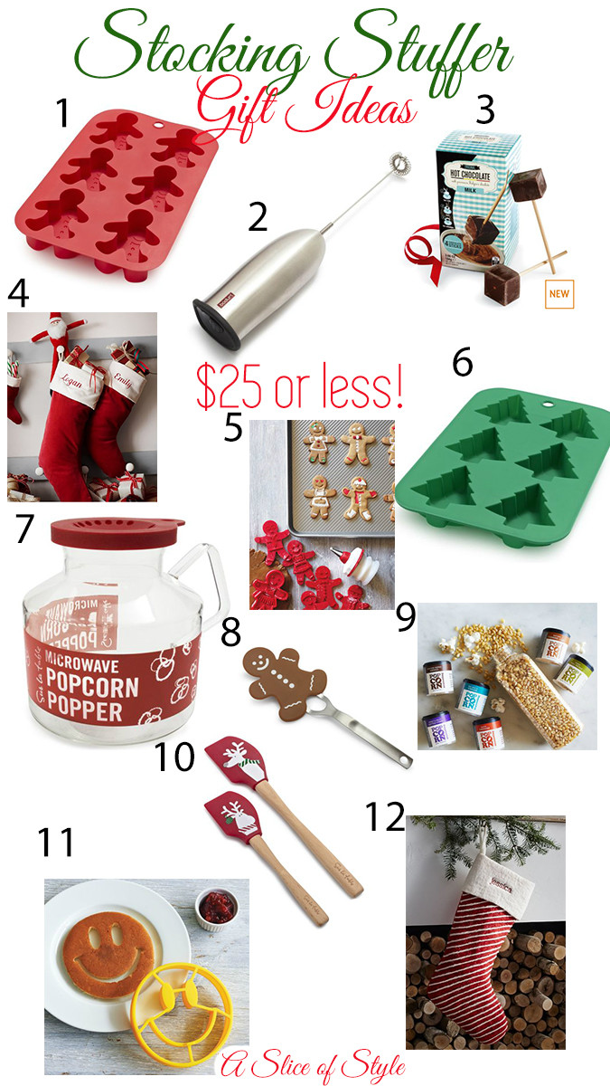 Best ideas about Stockings Gift Ideas
. Save or Pin Gifts and Stocking Stuffers for $25 and under A Slice Now.