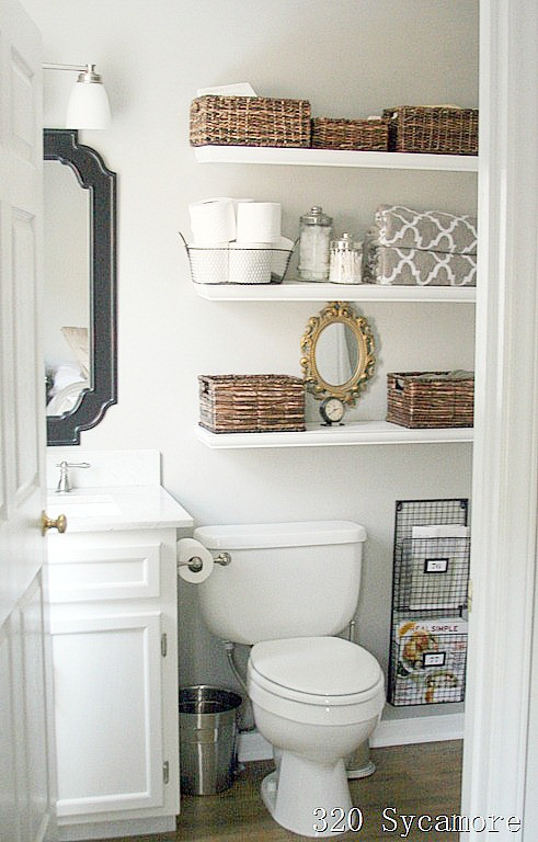 Best ideas about Storage Ideas For Small Bathrooms
. Save or Pin 11 Fantastic Small Bathroom Organizing Ideas A Cultivated Now.
