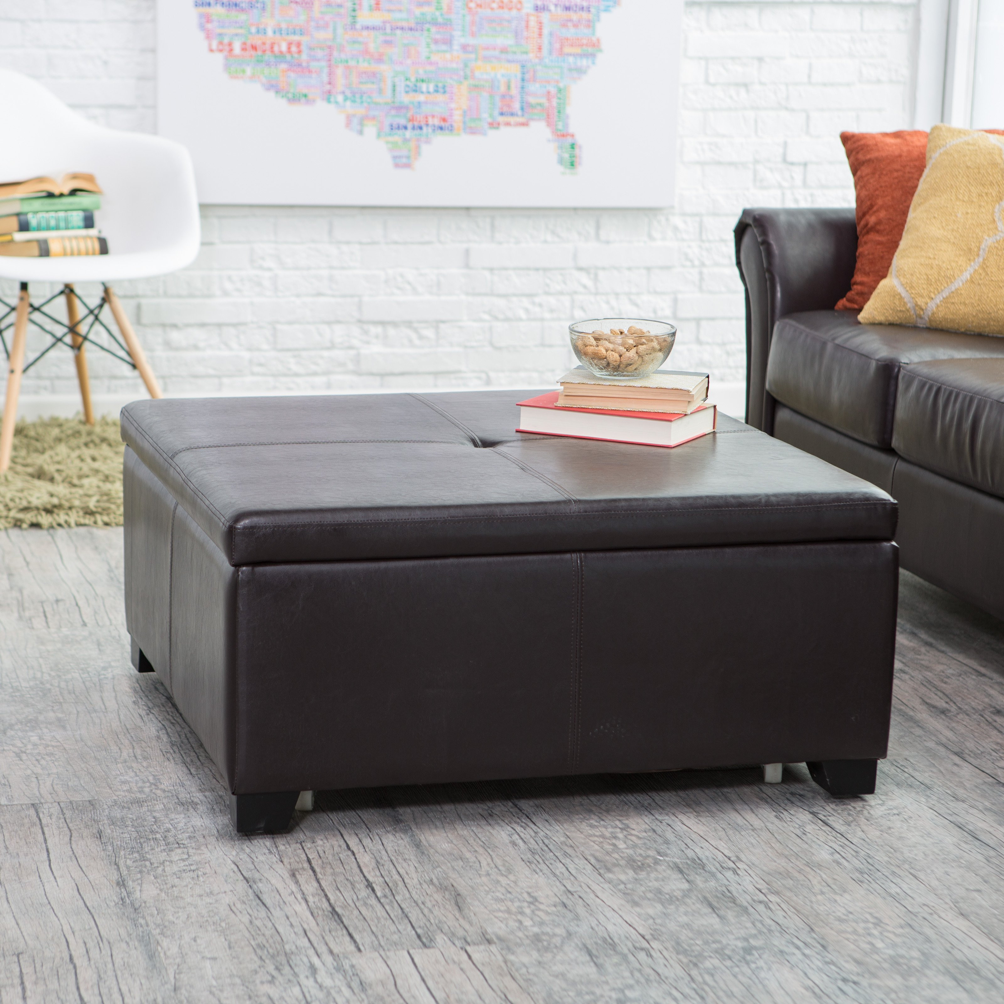 Best ideas about Storage Ottoman Coffee Table
. Save or Pin Belham Living Corbett Coffee Table Storage Ottoman Now.