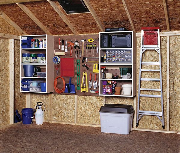 Best ideas about Storage Shed Organization Ideas
. Save or Pin shed organization for storage keep things off the ground Now.