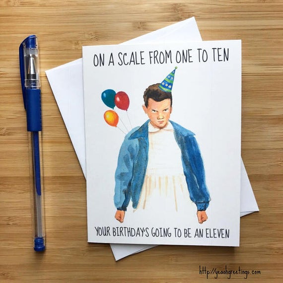Best ideas about Stranger Things Birthday Card
. Save or Pin Stranger Things Birthday Card Eleven Stranger Things Pop Now.