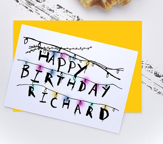 Best ideas about Stranger Things Birthday Card
. Save or Pin Stranger Things Greeting Card birthday card eleven Now.