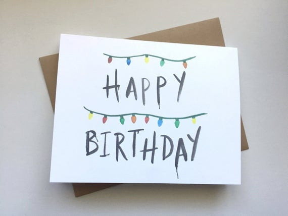 Best ideas about Stranger Things Birthday Card
. Save or Pin Stranger Things Card Happy Birthday Now.