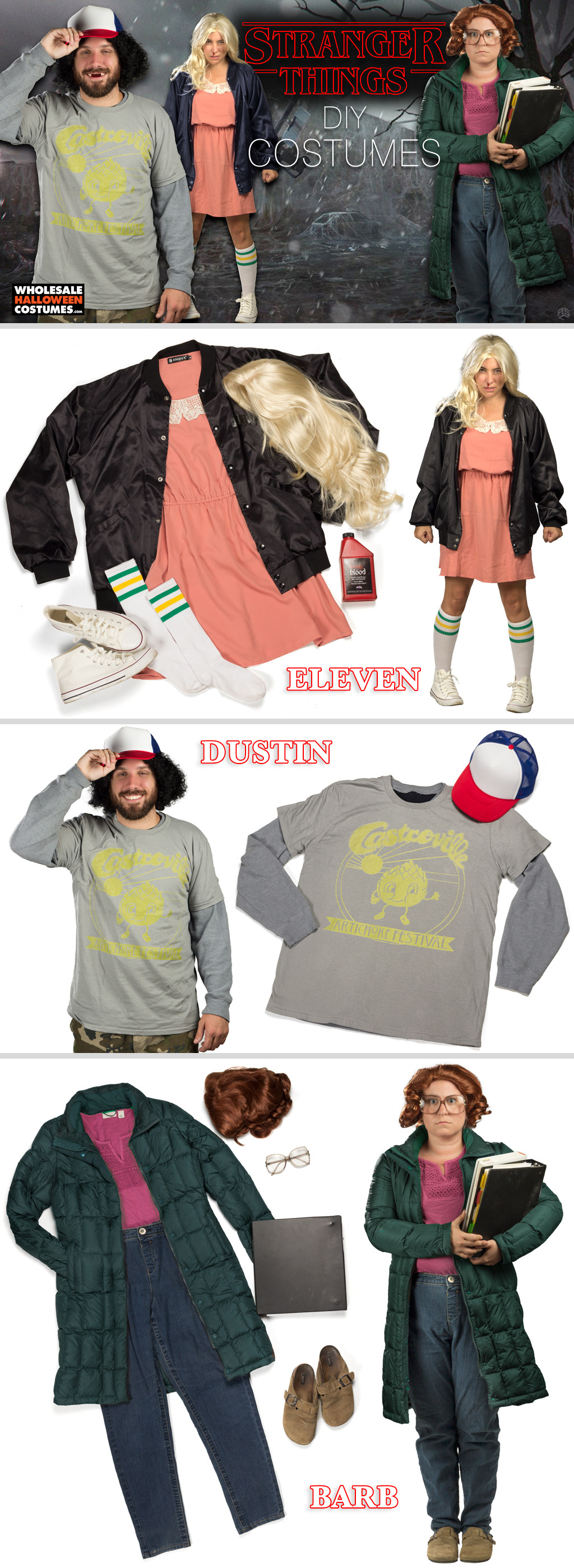Best ideas about Stranger Things DIY Costume
. Save or Pin DIY Stranger Things Costumes Now.