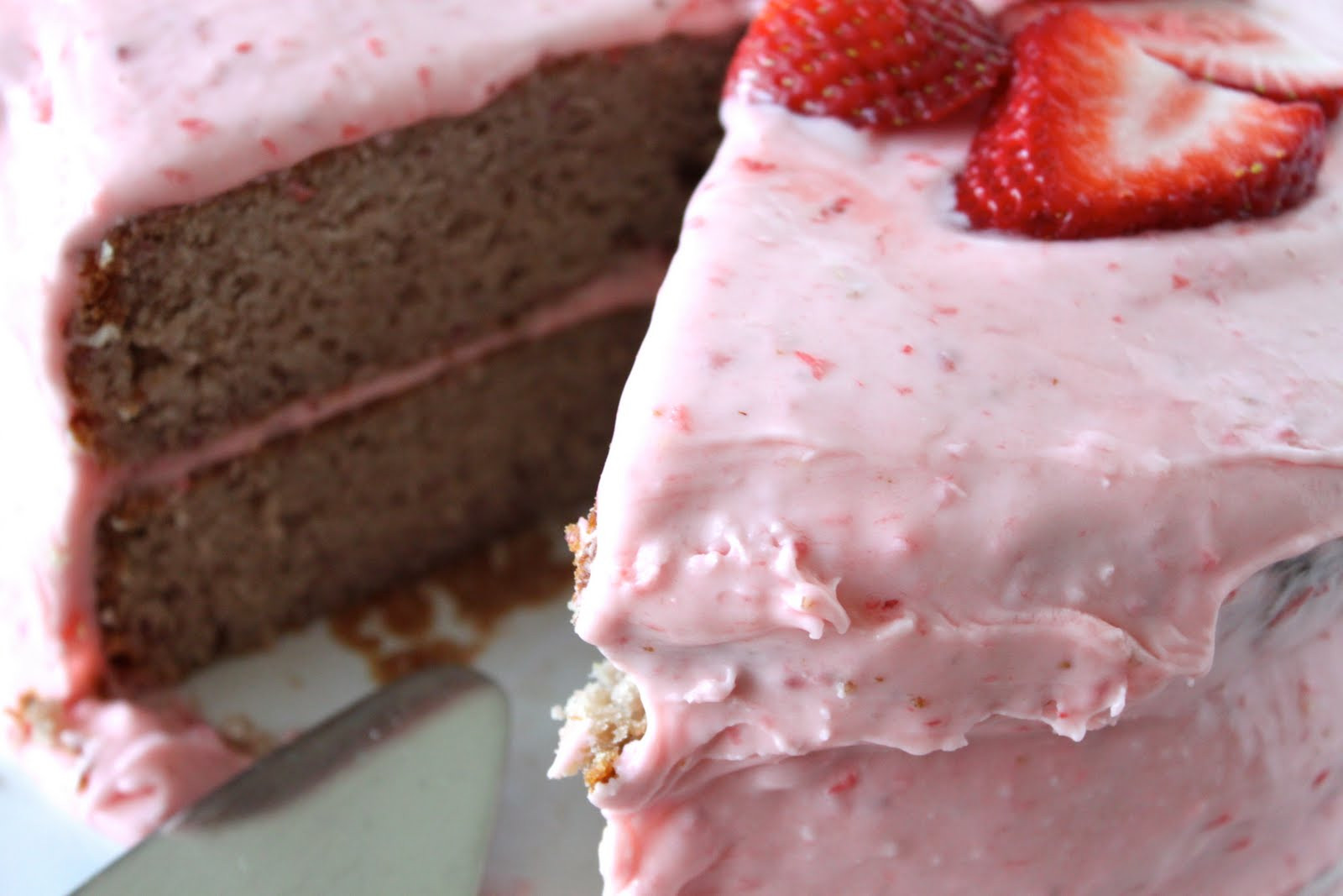Best ideas about Strawberry Birthday Cake
. Save or Pin Brookie s Fresh Strawberry Birthday Cake Now.