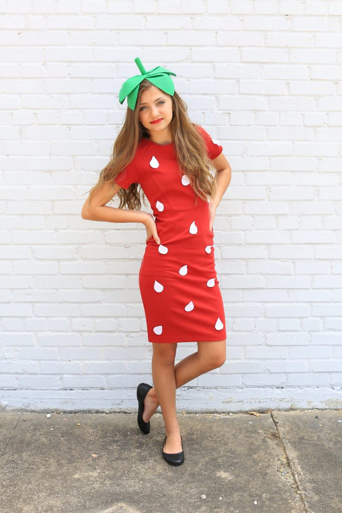 Best ideas about Strawberry Costume DIY
. Save or Pin 10 DIY Food Halloween Costumes Kamri Noel Now.