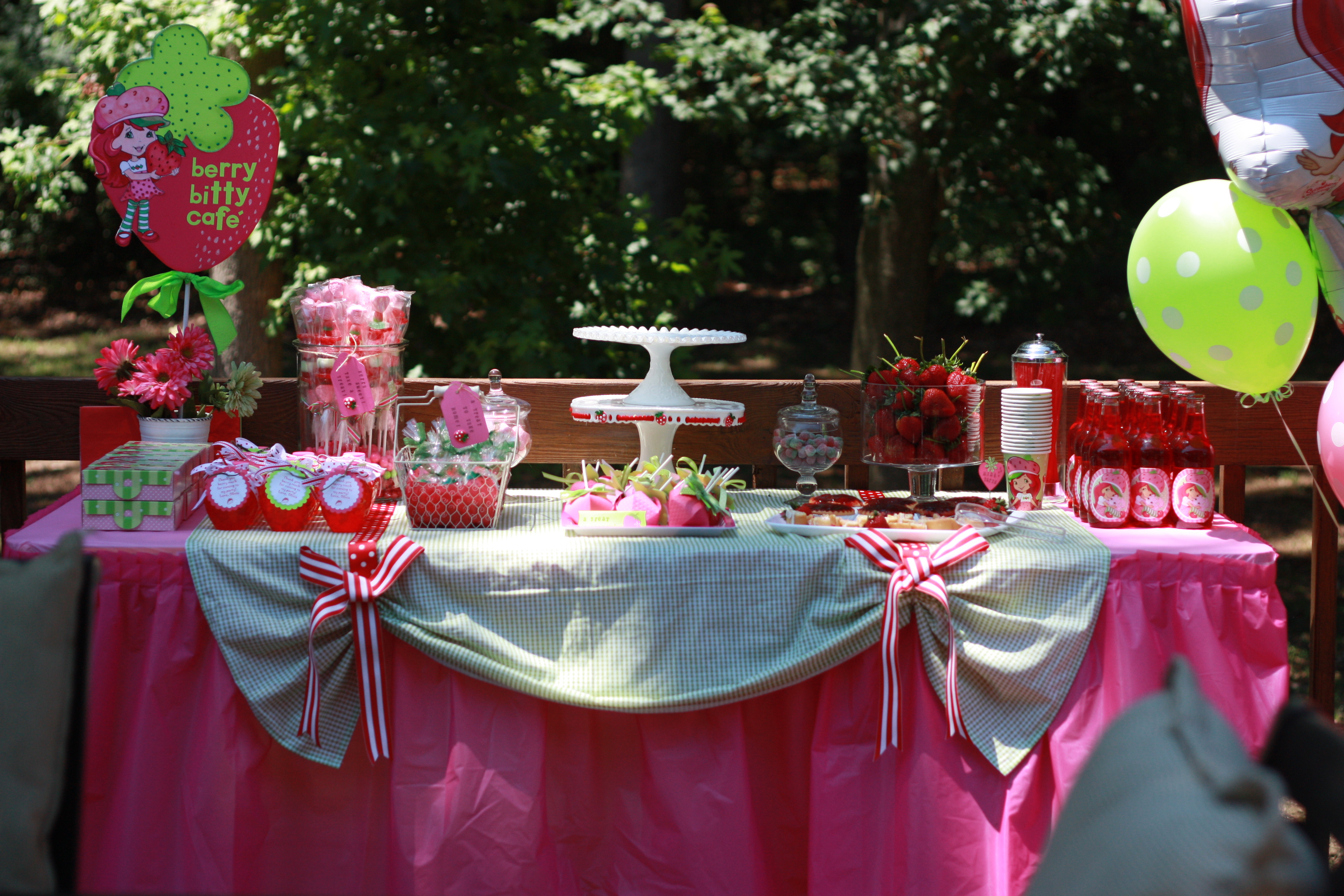 Best ideas about Strawberry Shortcake Birthday Party Ideas
. Save or Pin Strawberry Shortcake themed party Now.