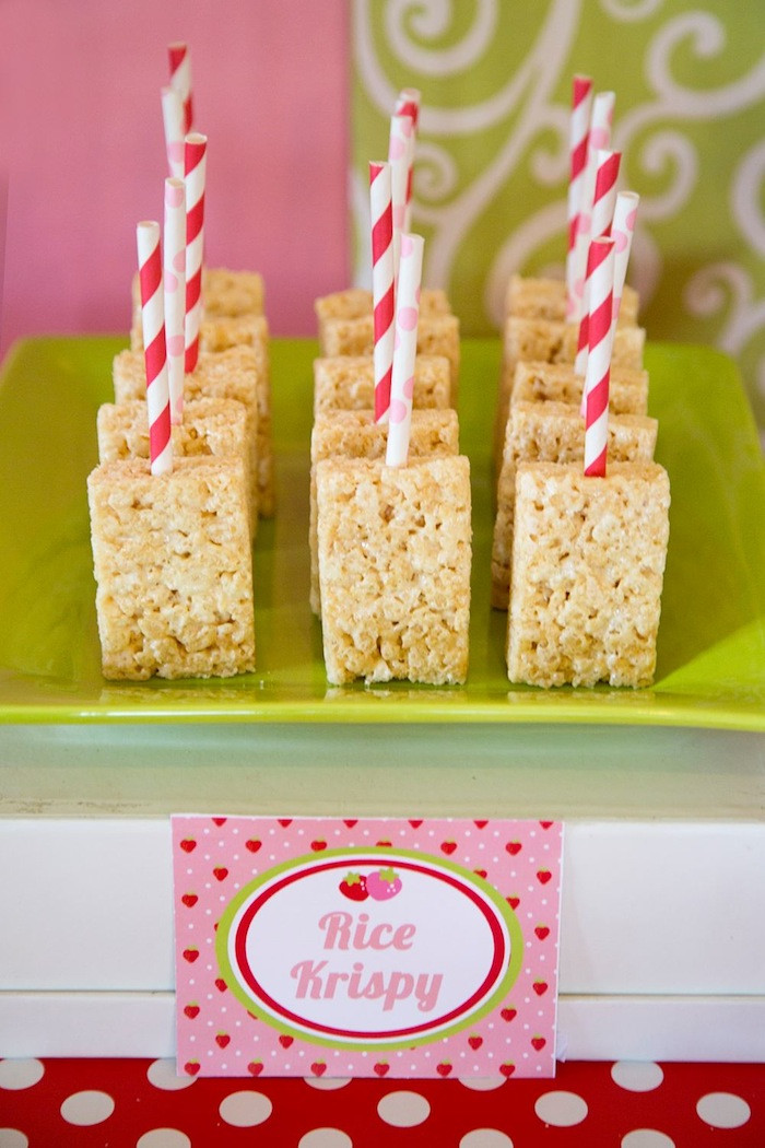 Best ideas about Strawberry Shortcake Birthday Party Ideas
. Save or Pin Kara s Party Ideas Strawberry Shortcake Themed 1st Now.