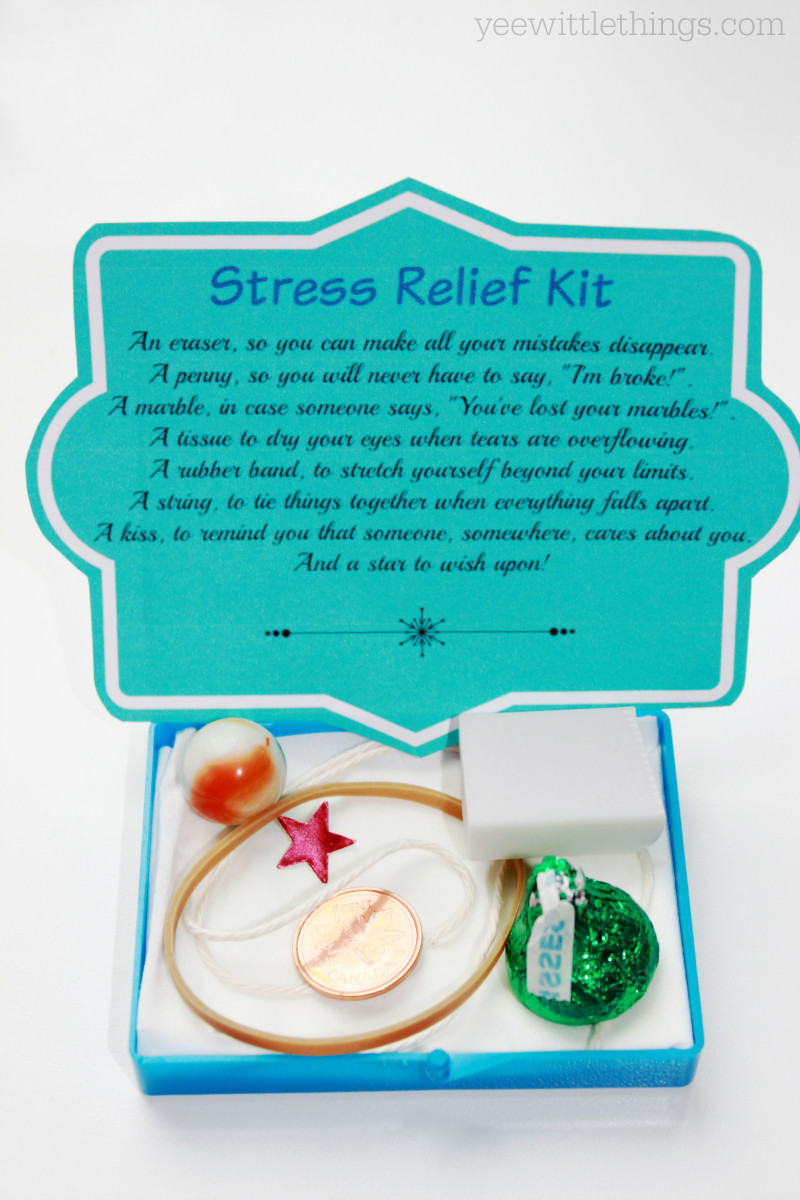 Best ideas about Stress Relief Gift Ideas
. Save or Pin DIY Stress Relief Kit Now.