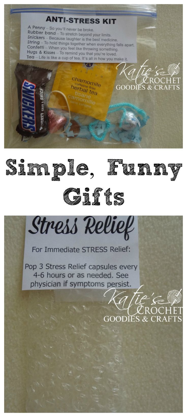 Best ideas about Stress Relief Gift Ideas
. Save or Pin Funny Stress Relief Gifts Katie s Crochet Goo s Now.