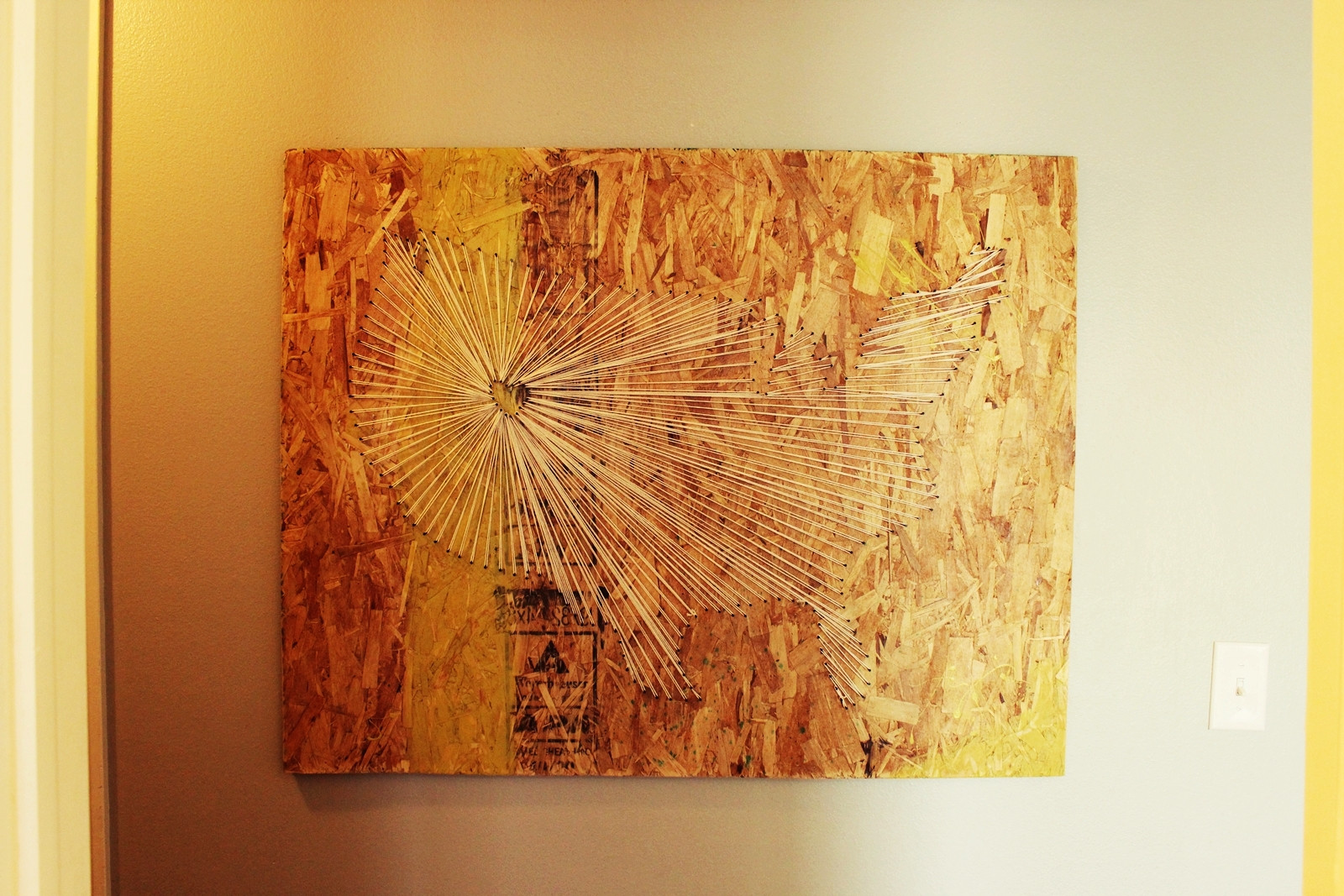 Best ideas about String Art DIY
. Save or Pin DIY Map String Art With An Industrial Vibe Now.