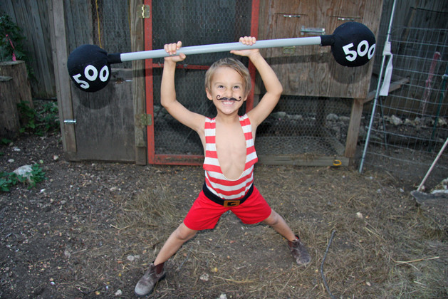 Best ideas about Strongman Costume DIY
. Save or Pin How To Vintage Strongman Kid s Costume Now.