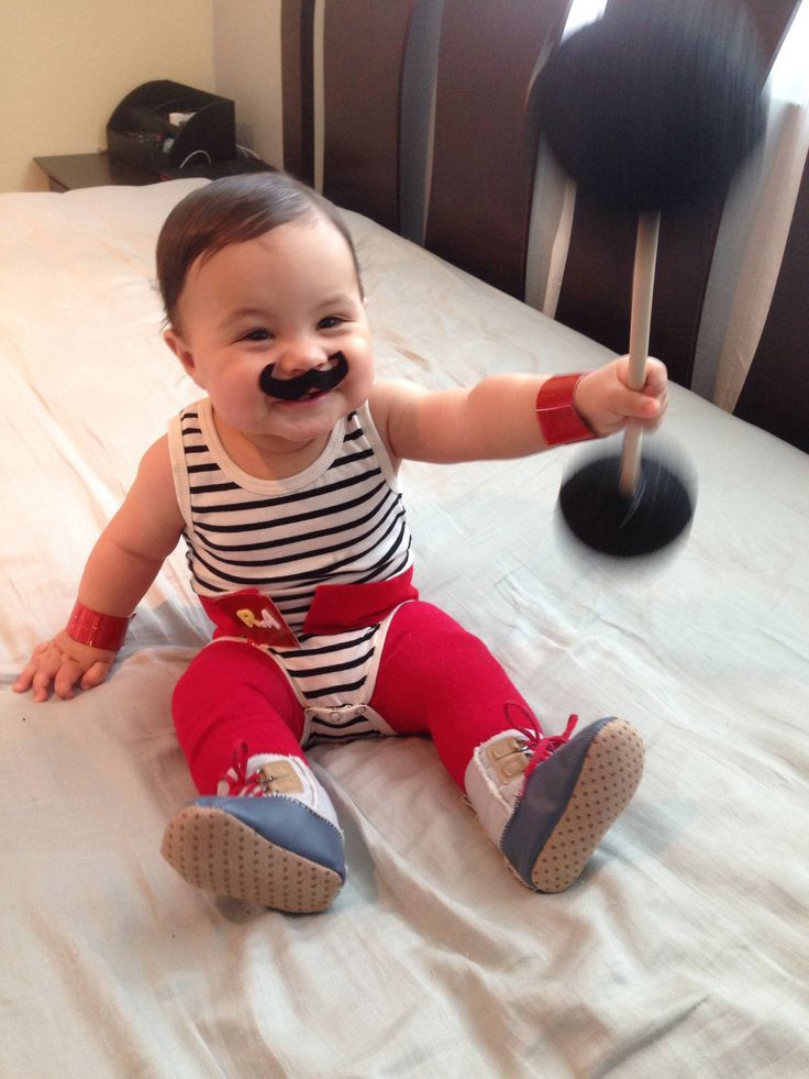 Best ideas about Strongman Costume DIY
. Save or Pin Circus Strong Man Baby Costume DIY Now.