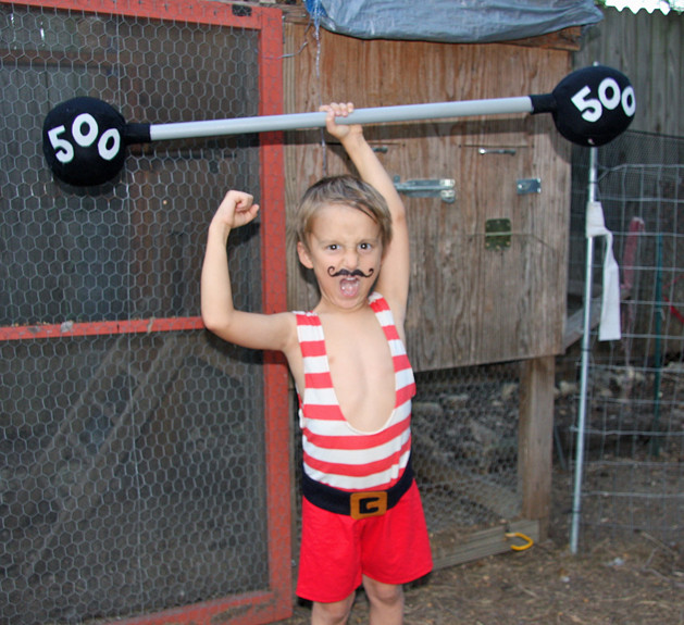 Best ideas about Strongman Costume DIY
. Save or Pin How To Vintage Strongman Kid s Costume Now.
