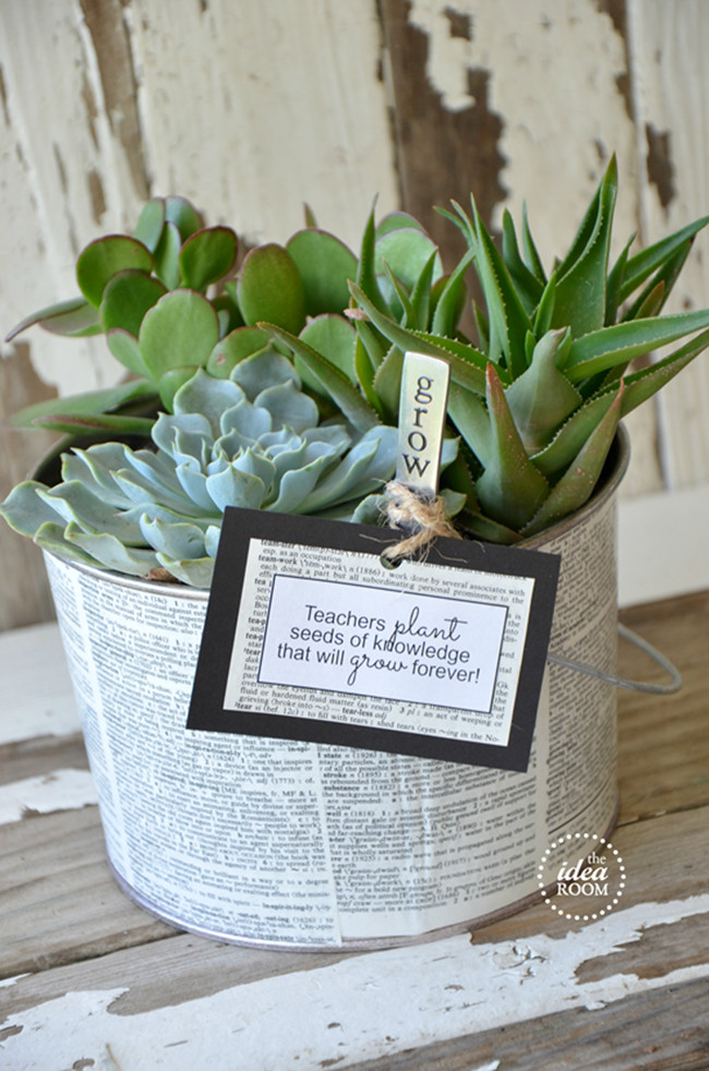 Best ideas about Succulent Gift Ideas
. Save or Pin 7 DIY Teacher Gifts & Printables Now.