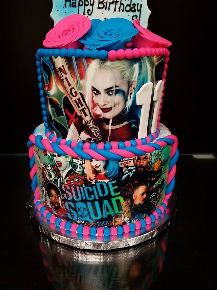 Best ideas about Suicide Squad Birthday Party
. Save or Pin Suicide Squad Cake Character Cakes Pinterest Now.