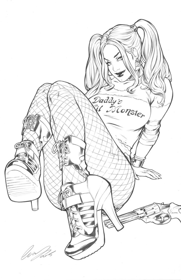 Best ideas about Suicide Squad Coloring Sheets For Girls
. Save or Pin Harley Quinn by Elias Chatzoudis on DeviantArt Now.