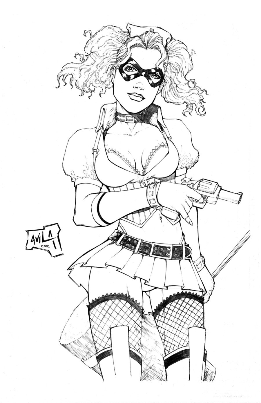 Best ideas about Suicide Squad Coloring Sheets For Girls
. Save or Pin Harley Quinn Arkham pencils by hanzozuken on DeviantArt Now.