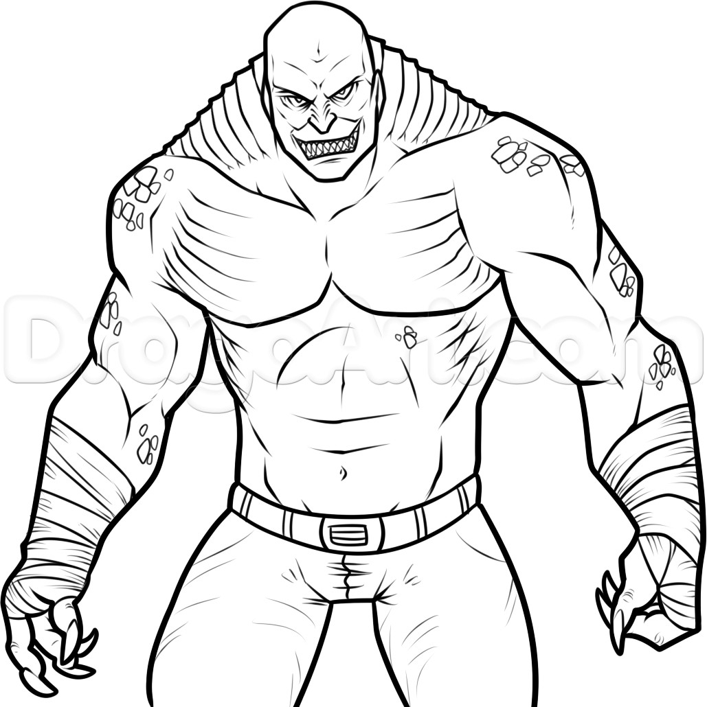 Best ideas about Suicide Squad Killer Croc Coloring Sheets For Girls
. Save or Pin How to Draw Killer Croc From Suicide Squad Step by Step Now.