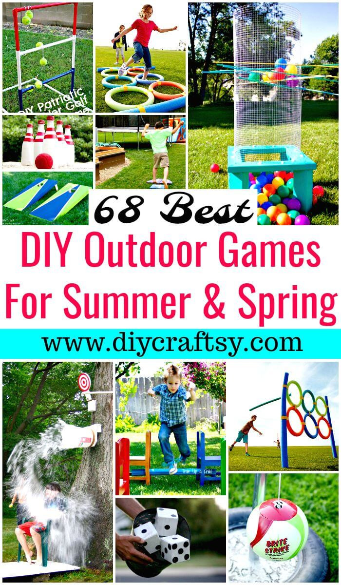 Best ideas about Summer Activities For Adults
. Save or Pin 68 Best DIY Outdoor Games For Summer & Spring DIY & Crafts Now.