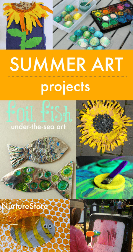 Best ideas about Summer Art Projects
. Save or Pin 20 summer art activities for children NurtureStore Now.