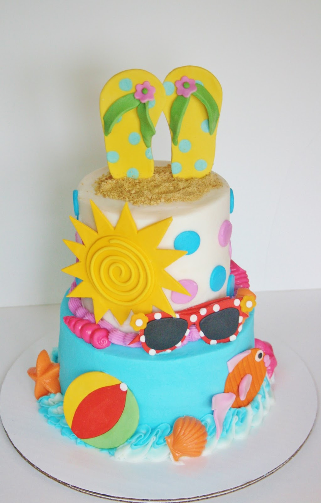 Best ideas about Summer Birthday Cake
. Save or Pin And Everything Sweet Summer is HERE Now.