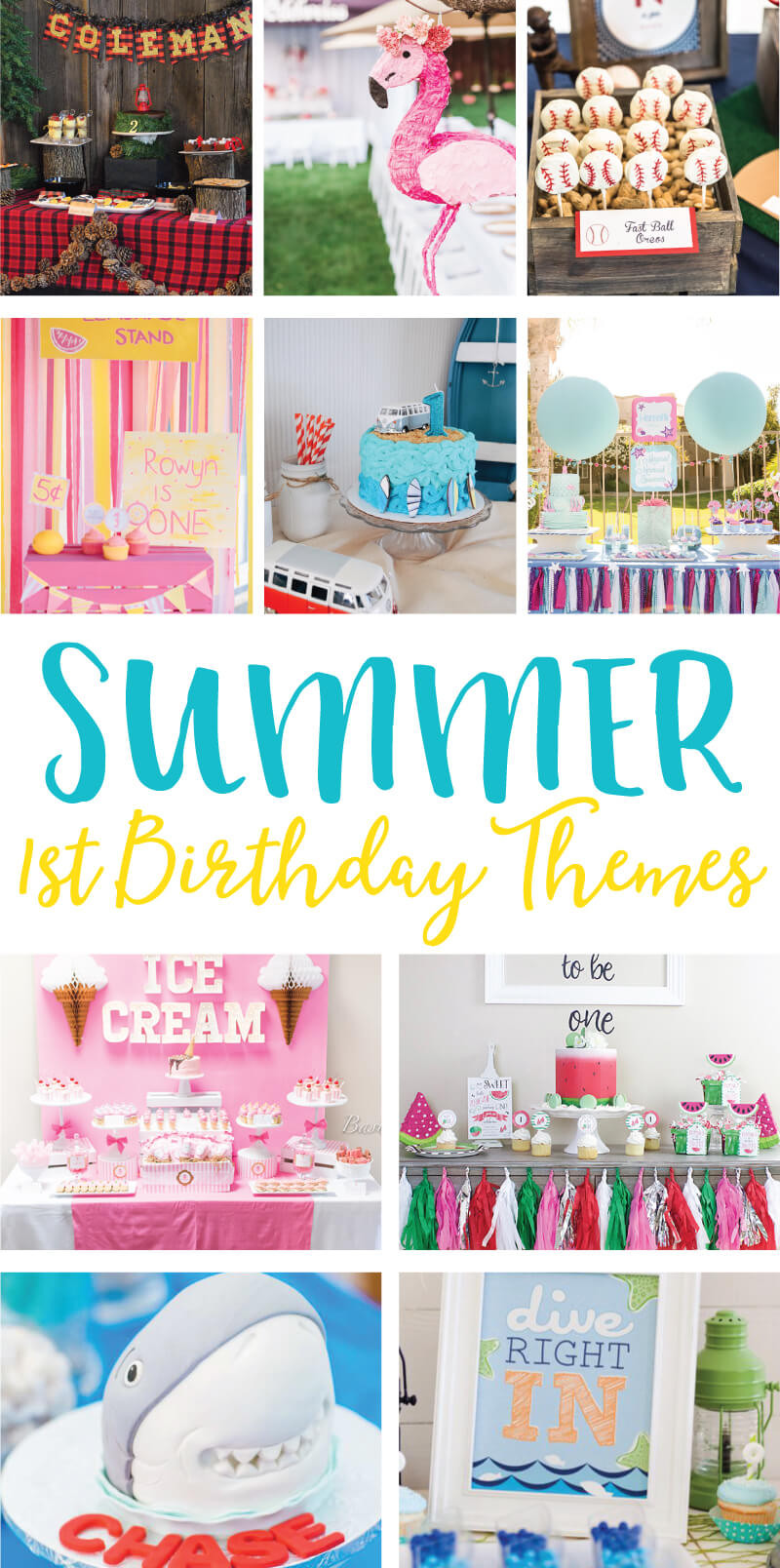 Best ideas about Summer Birthday Party Ideas
. Save or Pin 10 Favorite Summer 1st Birthday Party Ideas on Love the Day Now.