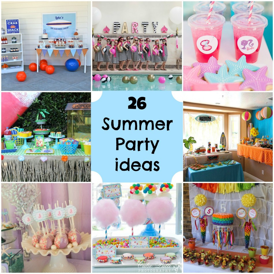 Best ideas about Summer Birthday Party Ideas
. Save or Pin Summer Party Ideas Michelle s Party Plan It Now.