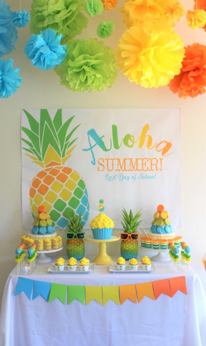 Best ideas about Summer Birthday Party Ideas
. Save or Pin Kara s Party Ideas Aloha Summer Party Now.