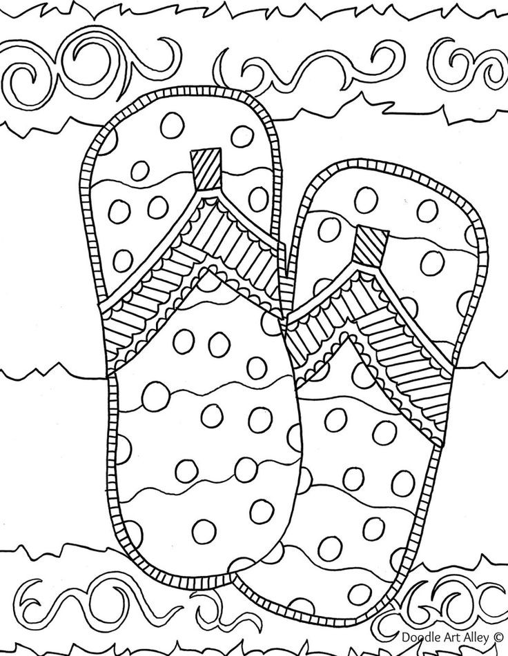 Best ideas about Summer Coloring Pages For Adults
. Save or Pin 17 Best images about zentangle beach on Pinterest Now.