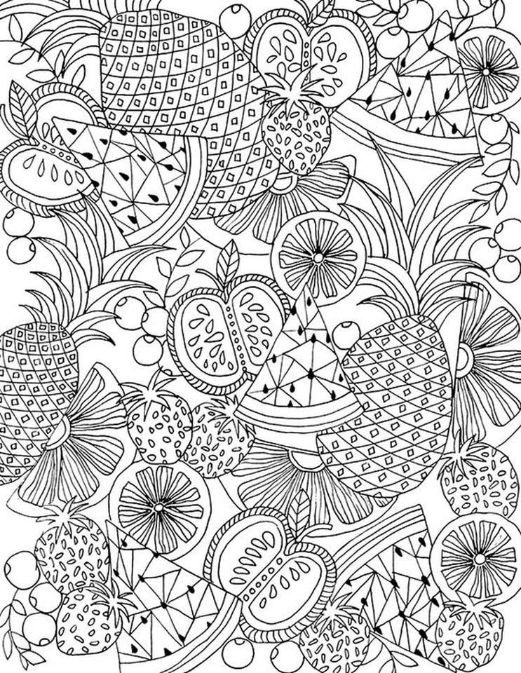 Best ideas about Summer Coloring Pages For Adults
. Save or Pin 20 Free Printable Summer Coloring Pages for Adults Now.
