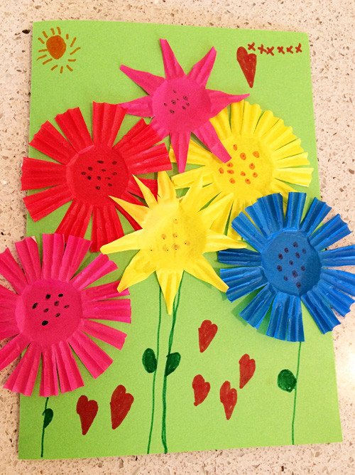 Best ideas about Summer Crafts Ideas
. Save or Pin Summer Bouquet Greeting Card Craft Now.