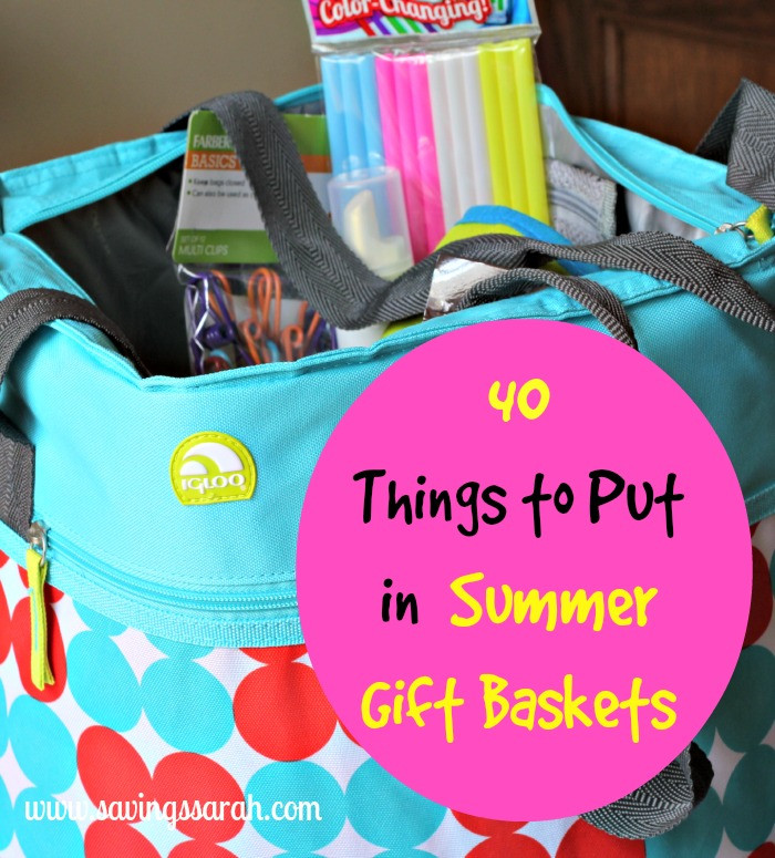 Best ideas about Summer Gift Ideas
. Save or Pin 40 Things to Put in Summer Gift Baskets Earning and Now.